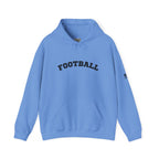 Adult Unisex Hoodie - "Football"  Cozy Sweatshirt for Fans or Parents, Unisex Sports Apparel, Perfect Gift for Game Day, Casual Wear for Athletes