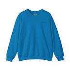 Adult- "Made for this"- (Front)  "Lake Life Crew" (Back)- Black Writing- Unisex Crewneck Sweatshirt