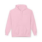 Adult- "Old Saybrook" (Front) Old Saybrook Light House (Back) - White Writing Hoodie