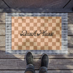 Doormat "Beach, Please"-Welcome Mat for Home, Entryway Decor, Housewarming Gift, Fall Decor, Everyday Welcome