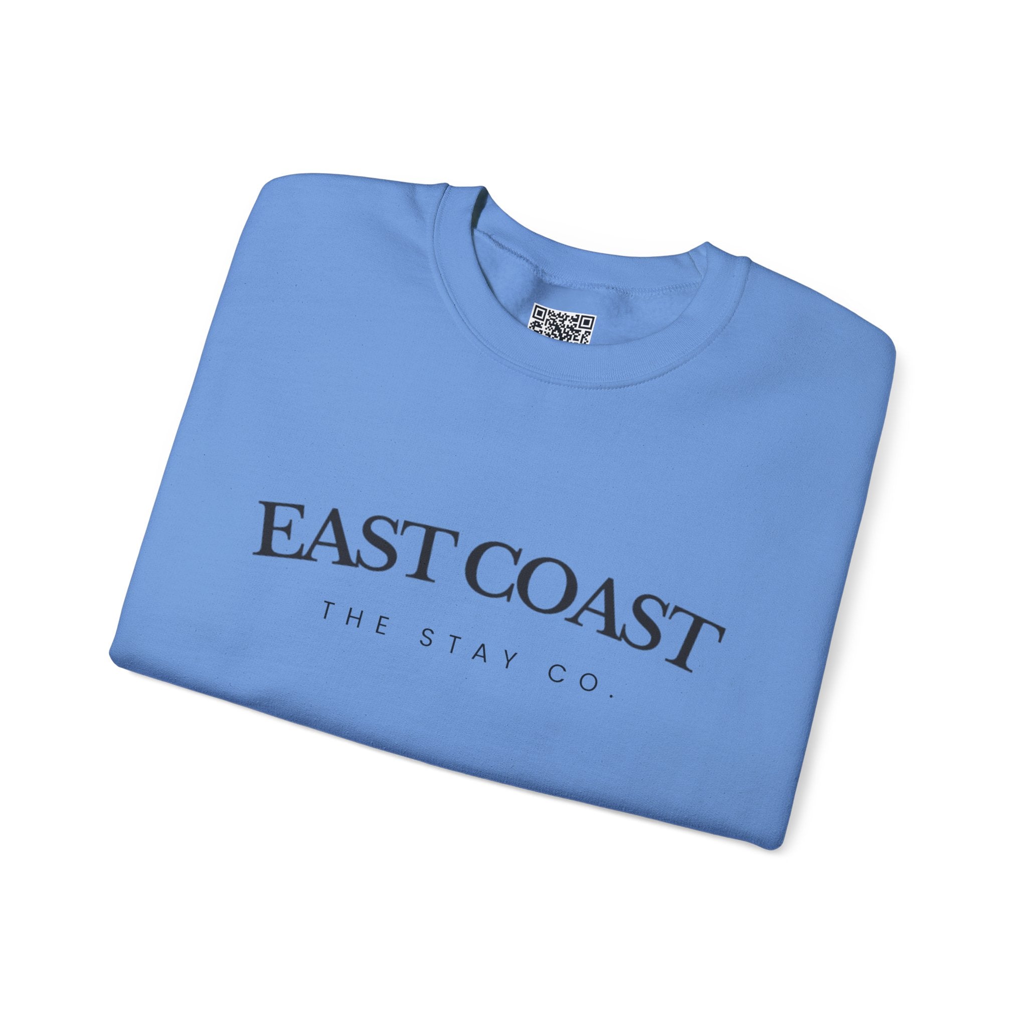 East Coast Crewneck (Black Text)