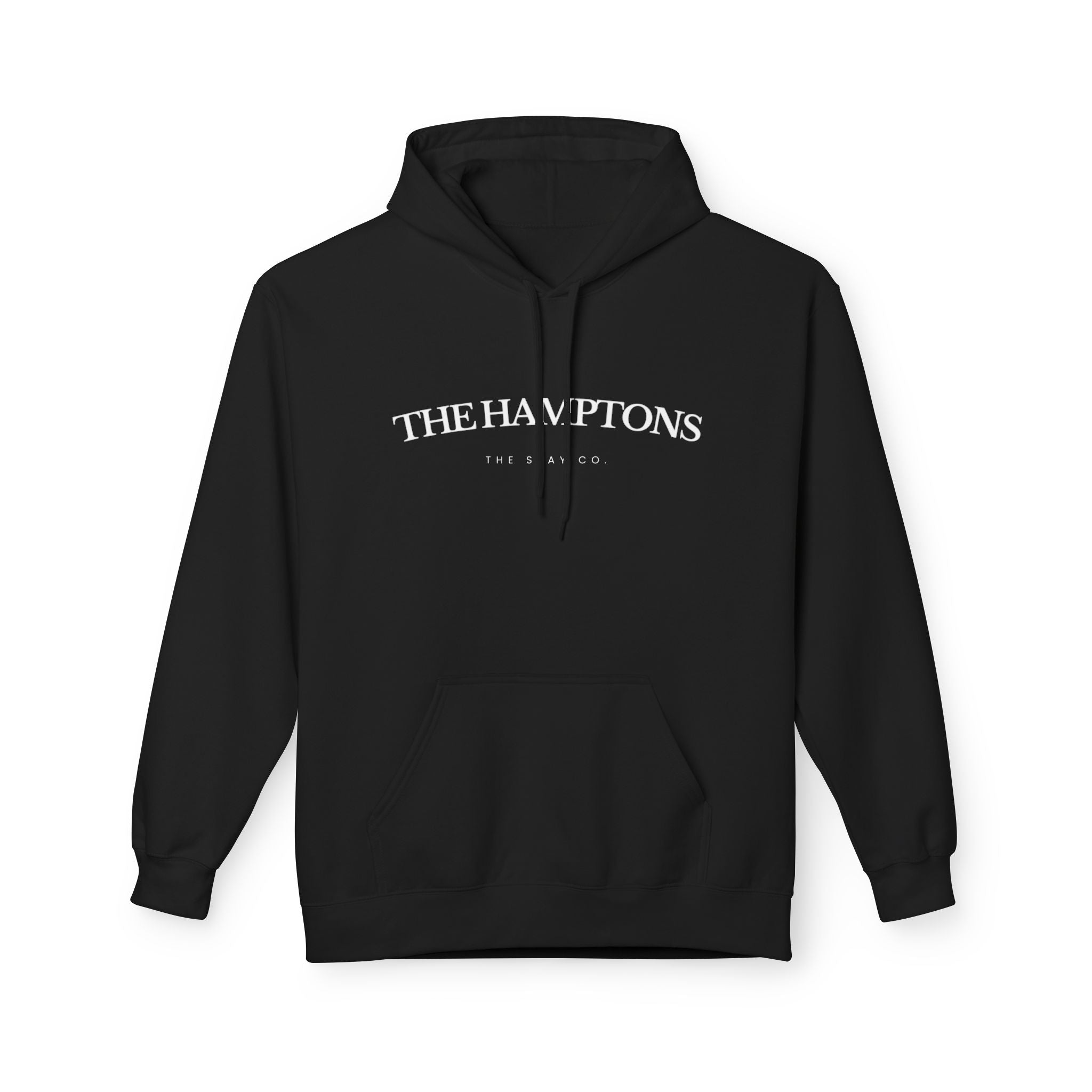 Adult-The Hamptons - White Writing Hoodie