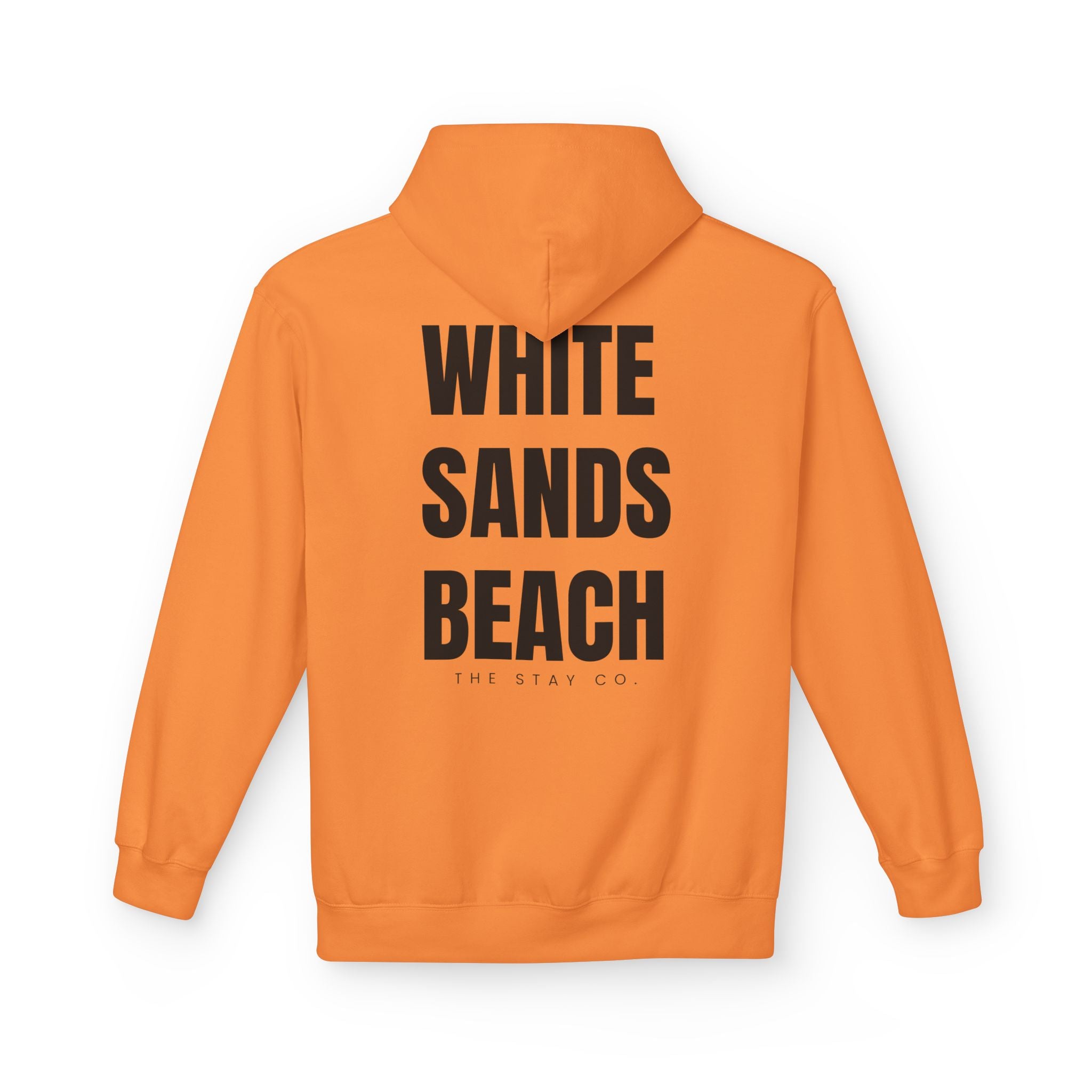 Adult- "Out Of Office" (Front) "White Sands Beach" (Back) - Hoodie