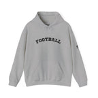 Adult Unisex Hoodie - "Football"  Cozy Sweatshirt for Fans or Parents, Unisex Sports Apparel, Perfect Gift for Game Day, Casual Wear for Athletes
