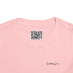 Toddler (2T-5T) - "Stay Wild" (Front) - "Stay Wild Lake Child" (Back) -Black Writing Short Sleeve Tee