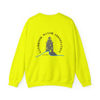 Adult Crewneck-Saybrook Manor with Logo on Back- Black Writing