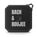 "Bach & Boujee" Bluetooth Speaker for Bachelorettes, Outdoor Adventures, Portable Speaker for Parties, Wireless Music Speaker for Travel, Gifts for Music Lovers, [...]