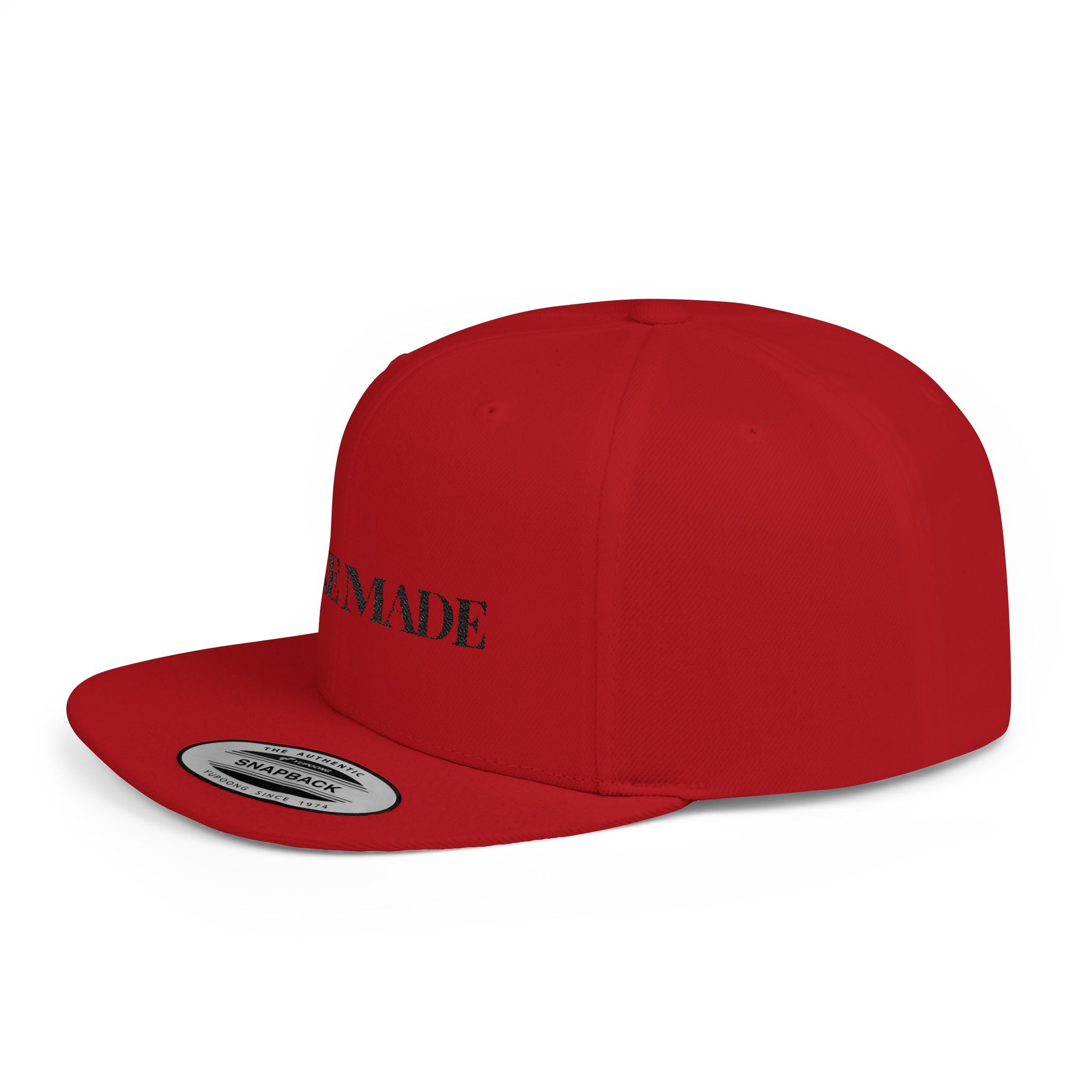 Embroidered Snackback Cap-"Lake Made"- Casual Hat, Outdoor Apparel, Summer Fashion, Gift for Him/Her, Festival Accessory
