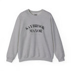 Adult Crewneck-Saybrook Manor with Logo on Back- Black Writing