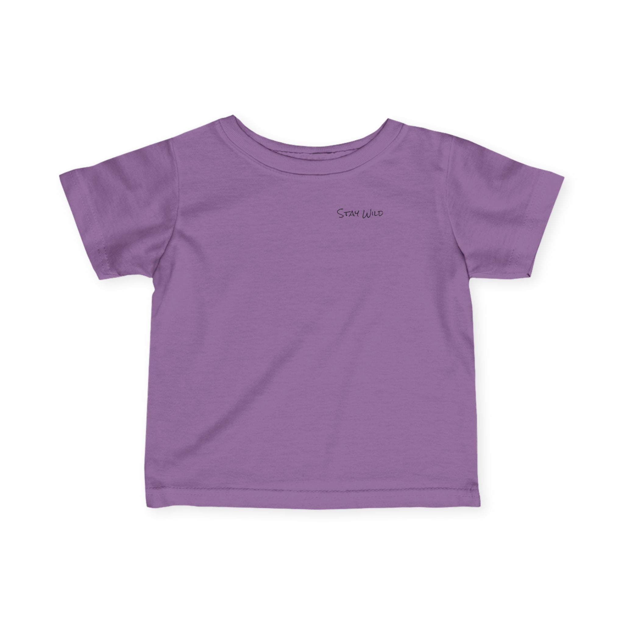 Infant (6M-24M)- "Stay Wild" (Front) "Walk. Run. Wakeboard." (Back)- In Black Writing