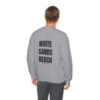 Adult- "'Catch me at"-(Front)- "White Sands Beach Old Lyme, CT"- (Back)- (No Flag) Custom Sweatshirt for location