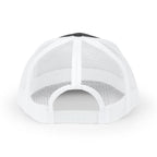 "White Sands Beach" - Snapback Trucker Cap - Perfect for Summer, Vacation, or Outdoor Events, Casual Style, Unisex Accessories, Gift Idea