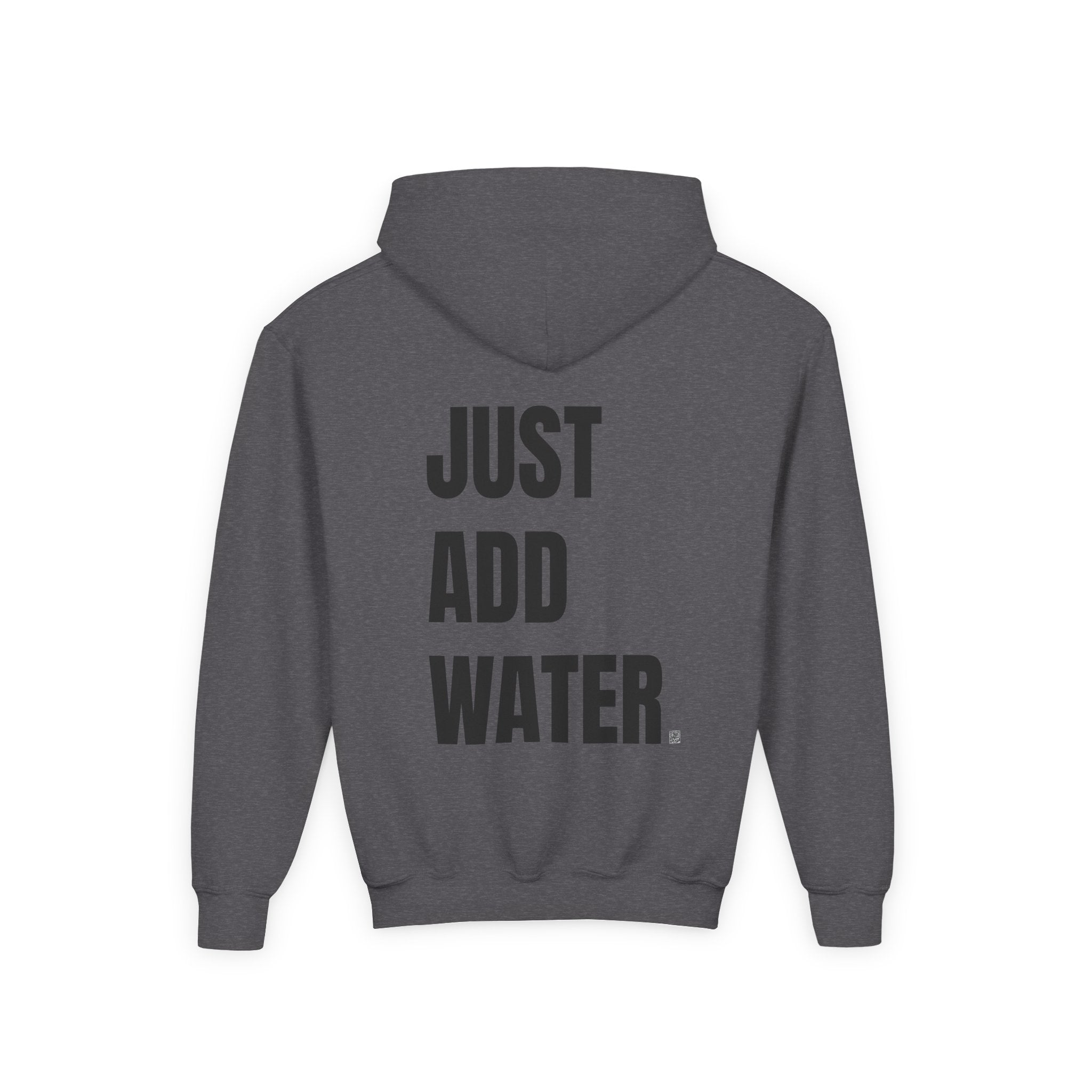 Youth- If Found (Front) -Just Add Water (Back) -Hooded Sweatshirt - Cozy and Fun for Water Kids