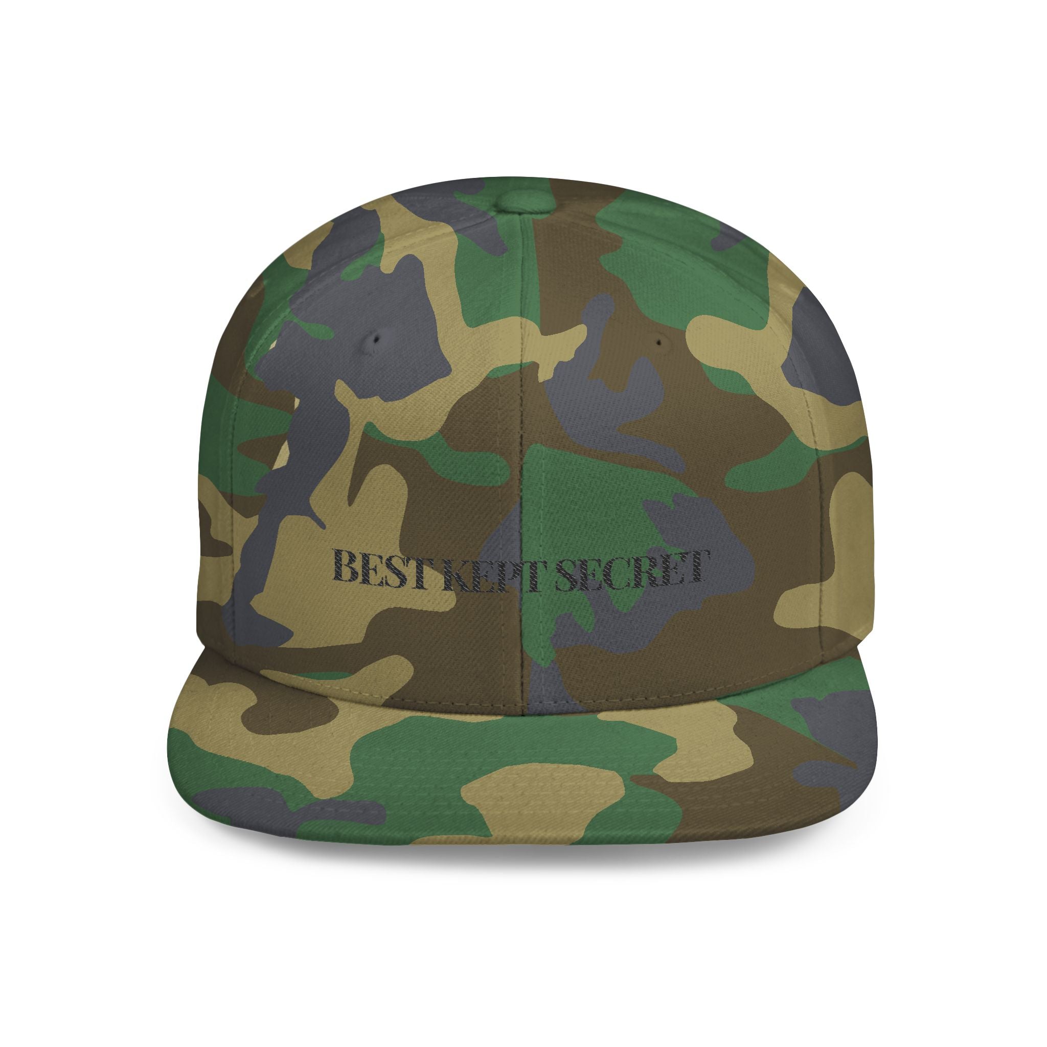 Embroidered Snackback Cap-"Best Kept Secret"- Casual Hat, Outdoor Apparel, Summer Fashion, Gift for Him/Her, Festival Accessory