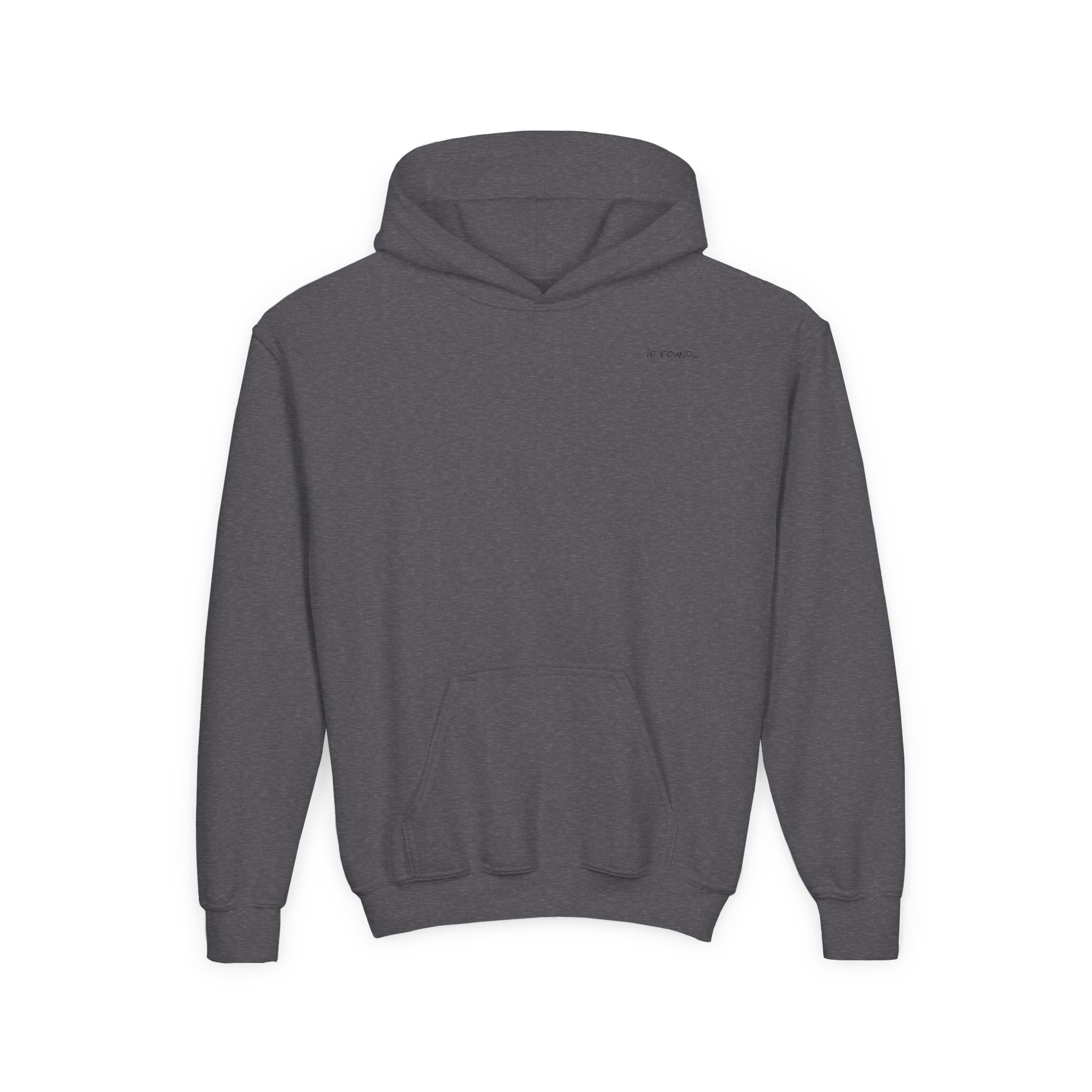 Youth- If Found (Front) -Just Add Water (Back) -Hooded Sweatshirt - Cozy and Fun for Water Kids