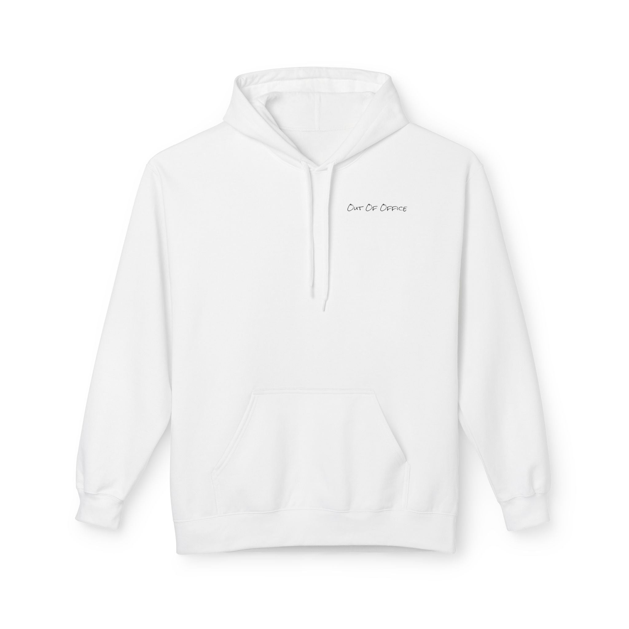 Adult- "Out Of Office" (Front) "Old Saybrook New Tan" (Back) - Hoodie