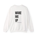 Adult- Teacher Crew Neck " Do Not Disturb" (Front)  "Wake Me Up- When September Begins" (Back) -Crewneck Sweatshirt, Cozy Fall Apparel, Unisex Gift, Casual Style, September Vibes, Seasonal Fashion