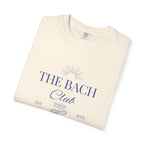Matching "The Bach Club -Last Splash- Candlewood Lake" -T-Shirt in Blue Writing-Choose a Color-  Perfect for Bachelorette and Wedding Parties- Unisex Vacation Top, Sailor Humor Apparel