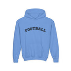 Youth Hoodie "Football"  -Sports Apparel, Gift for Young Athletes, Team Spirit, Cozy Sweatshirt, Game Day Ready