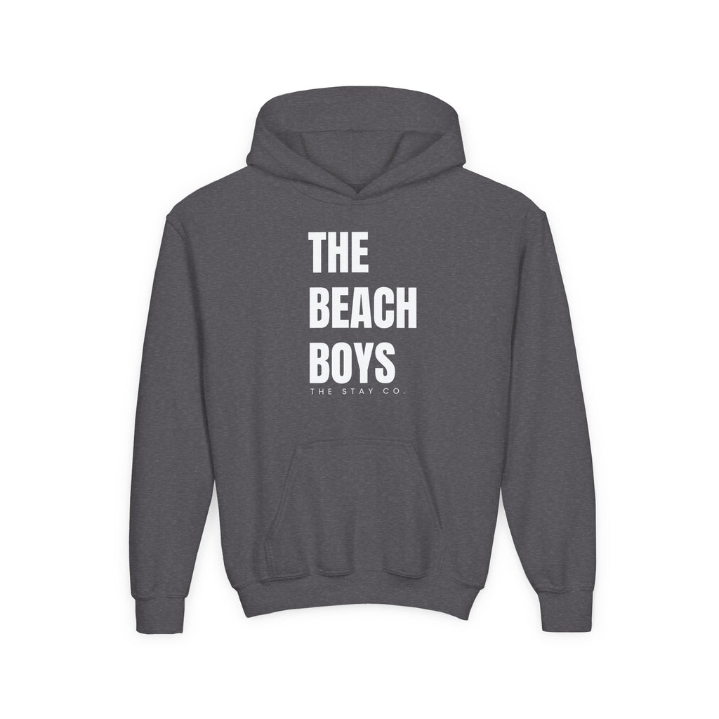 Youth - Beach Hoodie in White Writing