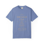 Matching "The Bach Club-Last Splash- Candlewood Lake" -In Beige Writing- Choose a Color Shirt- Perfect for Bachelorette and Wedding Parties- Unisex Vacation Top, Sailor Humor Apparel