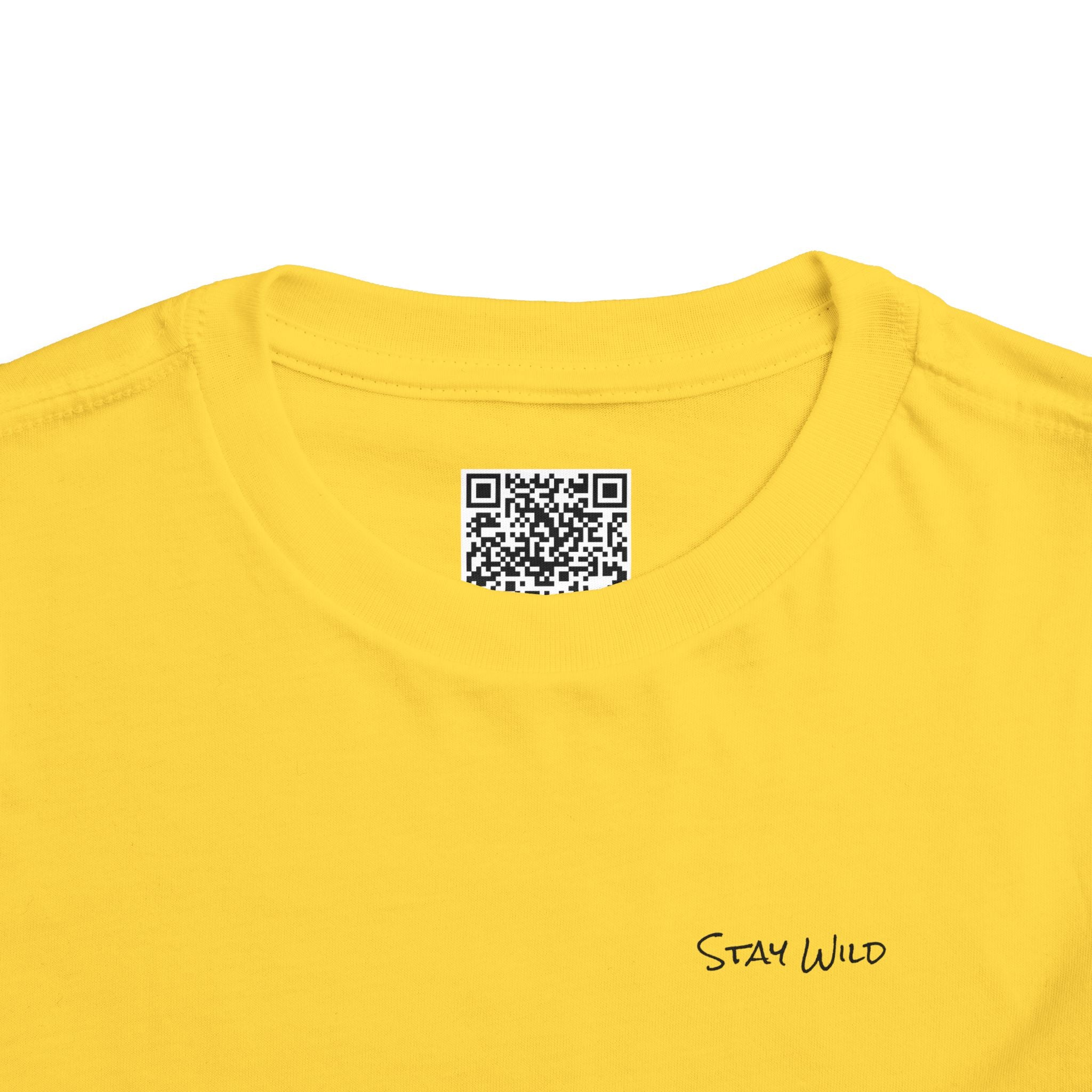 Toddler (2T-5T)- "Stay Wild" (Front) "Walk. Run. Wakeboard." (Back) -Short Sleeve Tee