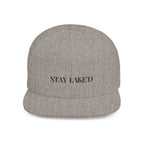Embroidered Snackback Cap-"Stay Lake'd"- Casual Hat, Outdoor Apparel, Summer Fashion, Gift for Him/Her, Festival Accessory