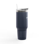 Travel Mug -40oz Insulated Cup- "East Coast" In White Writing