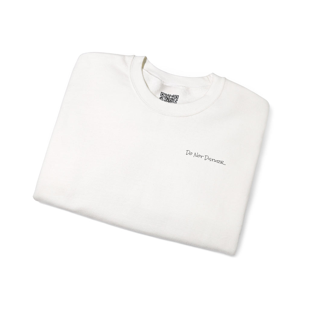 Adult- Teacher Crew Neck " Do Not Disturb" (Front)  "Wake Me Up- When September Begins" (Back) -Crewneck Sweatshirt, Cozy Fall Apparel, Unisex Gift, Casual Style, September Vibes, Seasonal Fashion