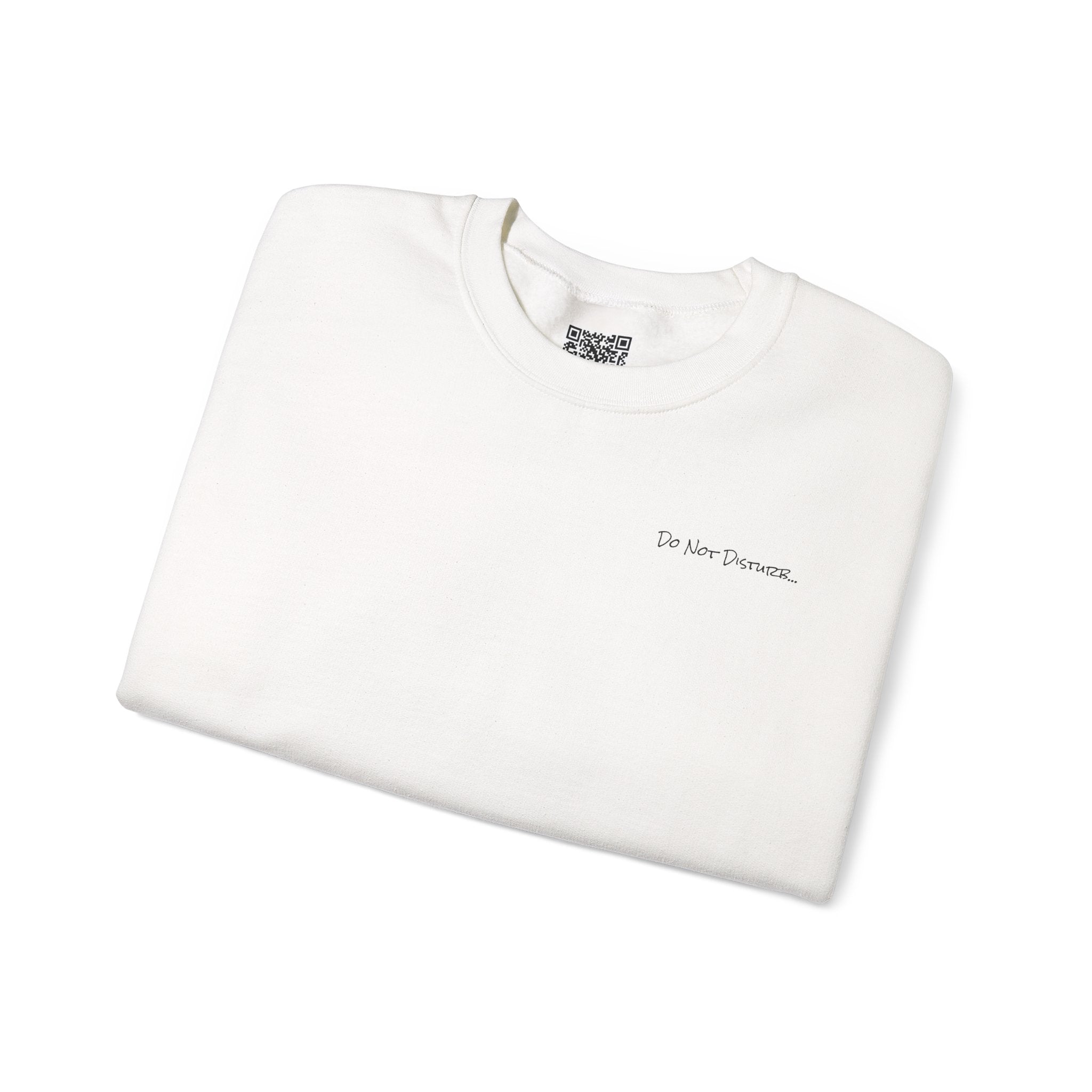 Adult- Teacher Crew Neck " Do Not Disturb" (Front)  "Wake Me Up- When September Begins" (Back) -Crewneck Sweatshirt, Cozy Fall Apparel, Unisex Gift, Casual Style, September Vibes, Seasonal Fashion