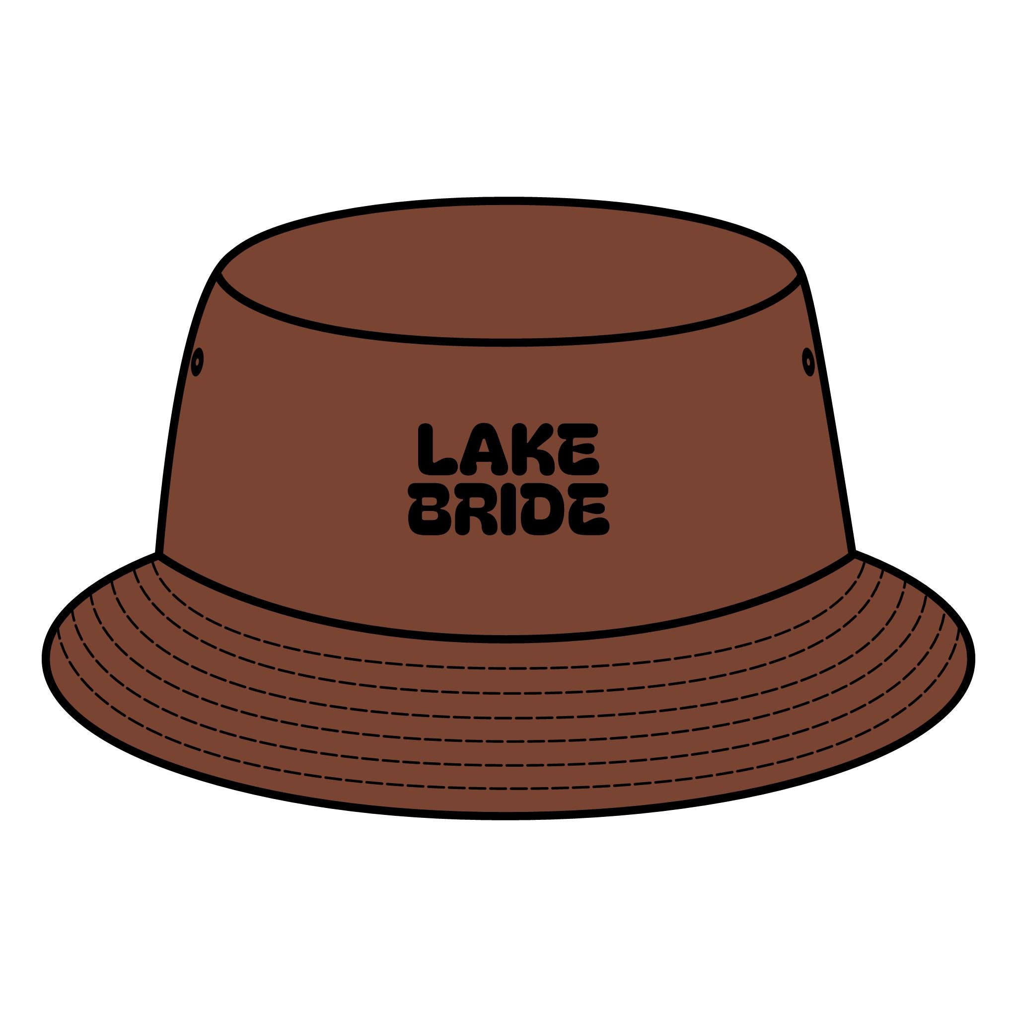 "Lake Bride"-Bucket Hat for Summer Weddings & Outdoor Adventures