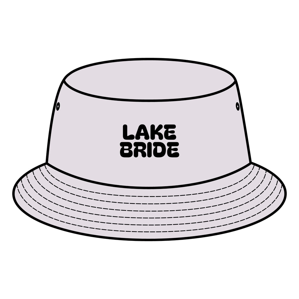 "Lake Bride"-Bucket Hat for Summer Weddings & Outdoor Adventures