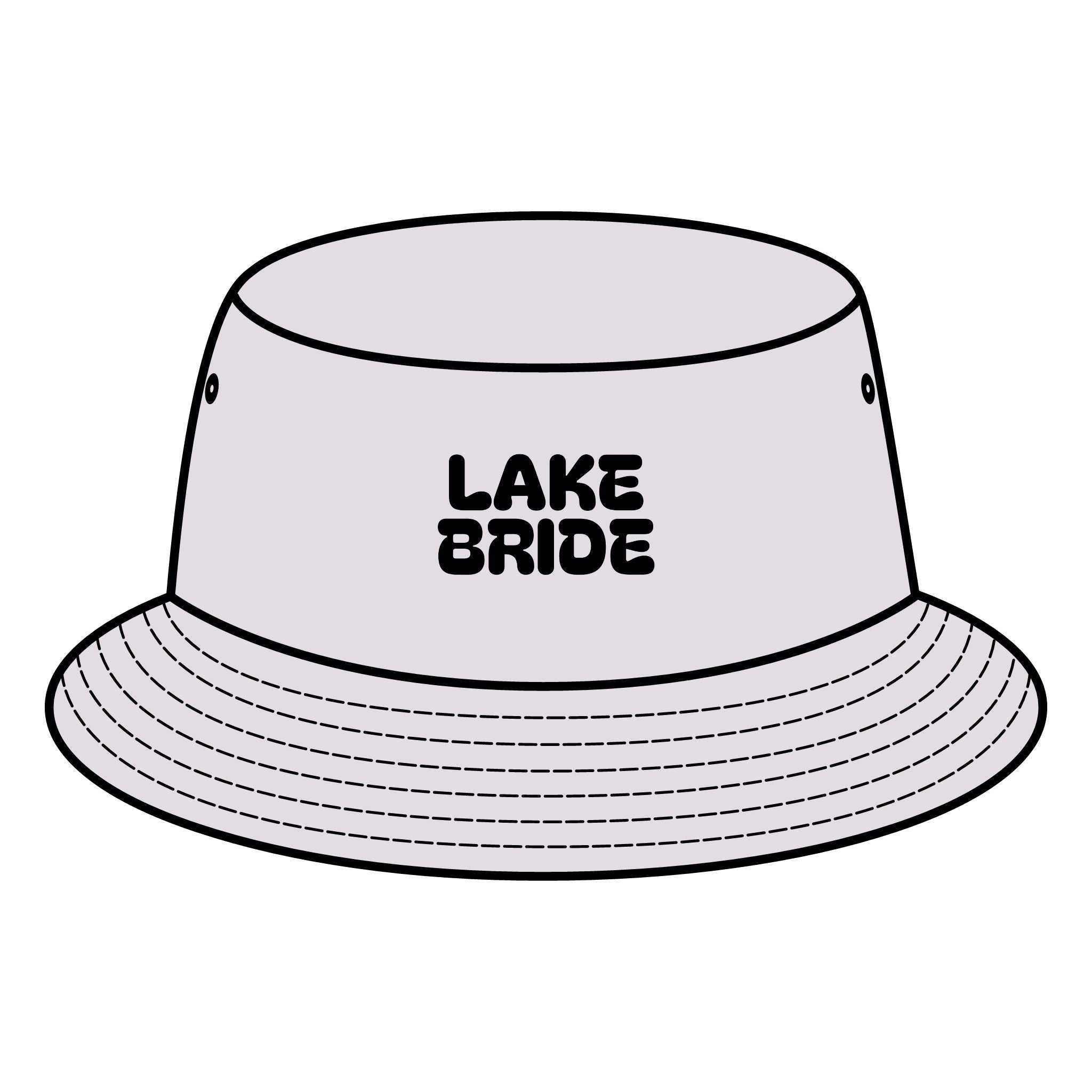 "Lake Bride"-Bucket Hat for Summer Weddings & Outdoor Adventures