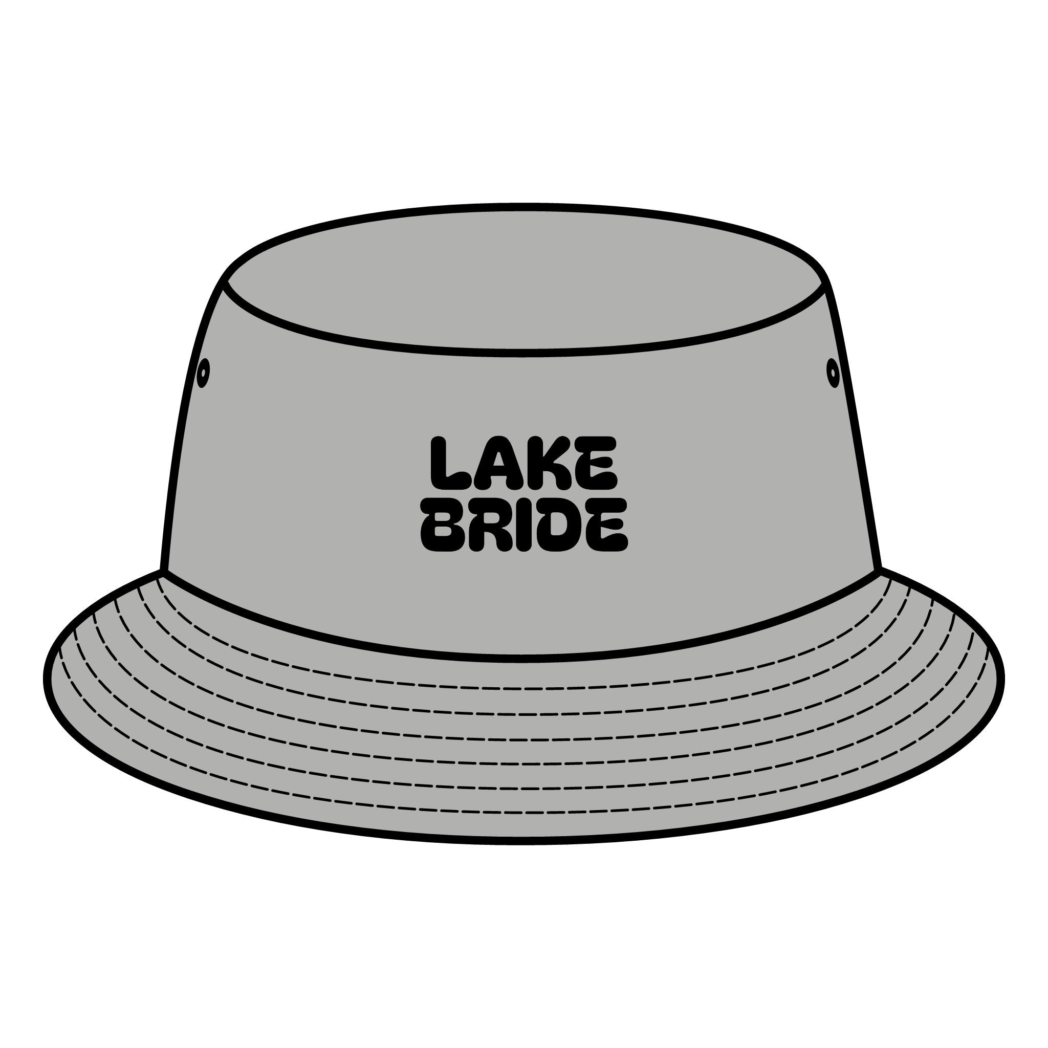 "Lake Bride"-Bucket Hat for Summer Weddings & Outdoor Adventures