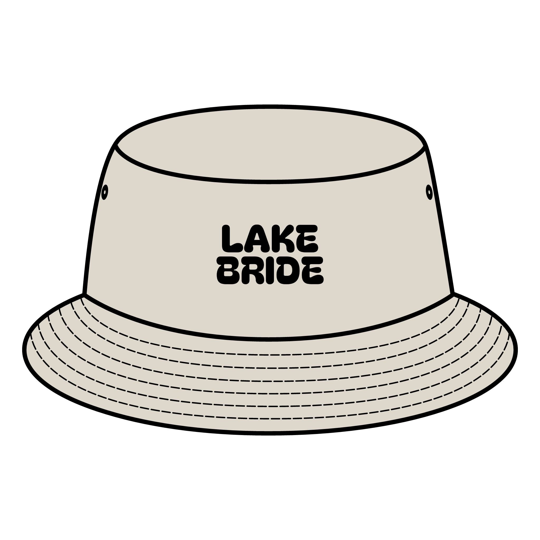 "Lake Bride"-Bucket Hat for Summer Weddings & Outdoor Adventures
