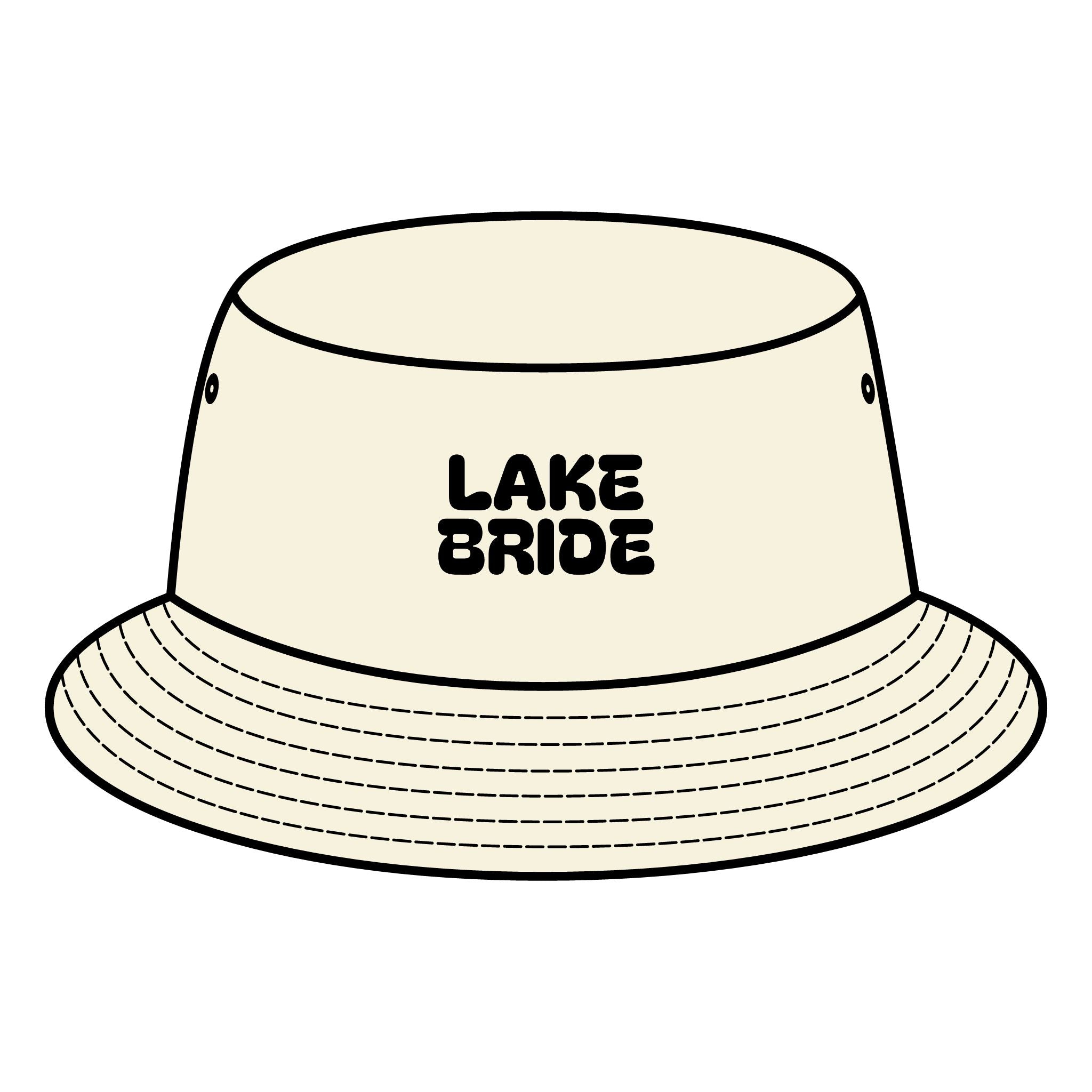 "Lake Bride"-Bucket Hat for Summer Weddings & Outdoor Adventures