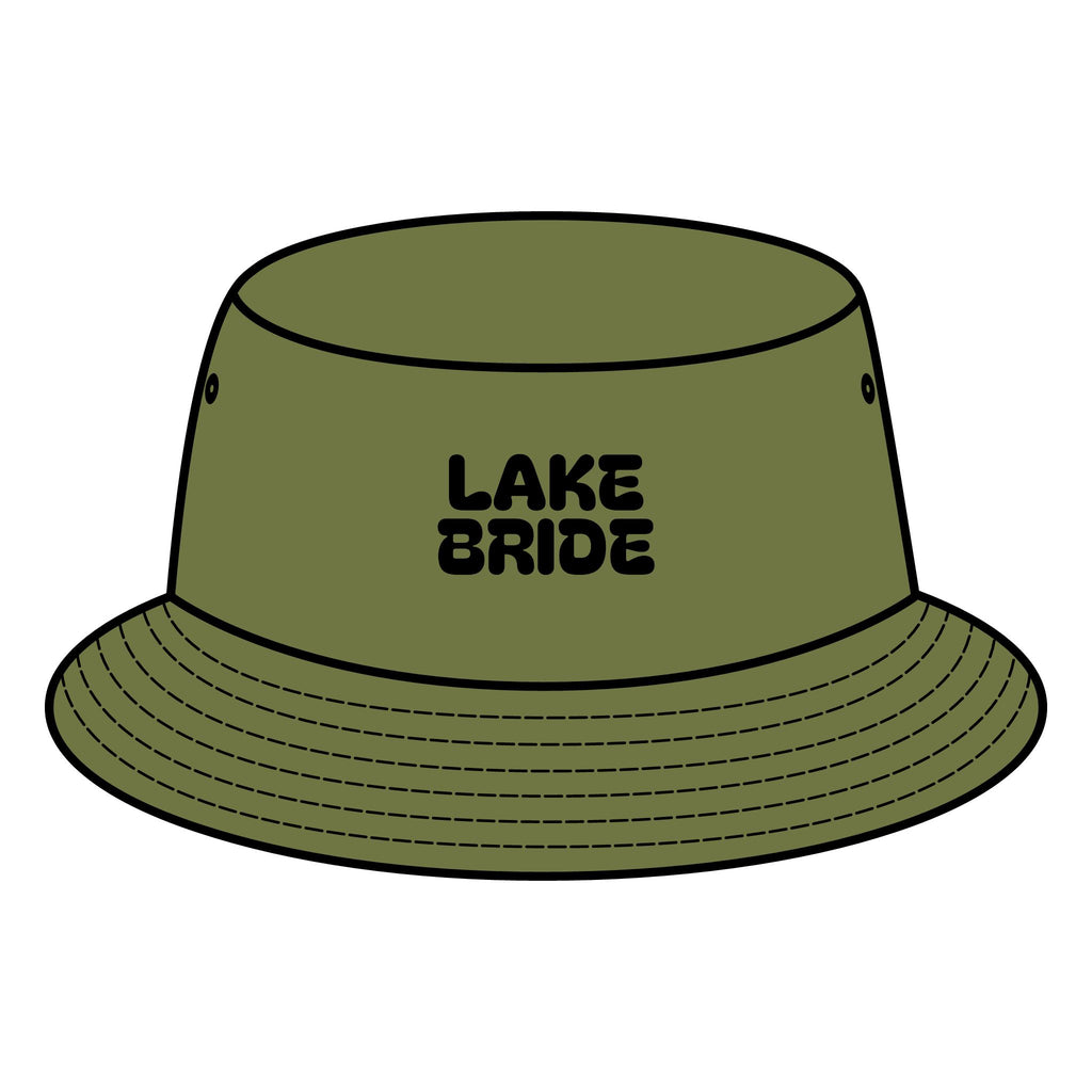 "Lake Bride"-Bucket Hat for Summer Weddings & Outdoor Adventures