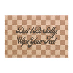 Doormat "Don't Be Salty, Wipe Your Feet"-Welcome Mat for Home, Entryway Decor, Housewarming Gift, Fall Decor, Everyday Welcome