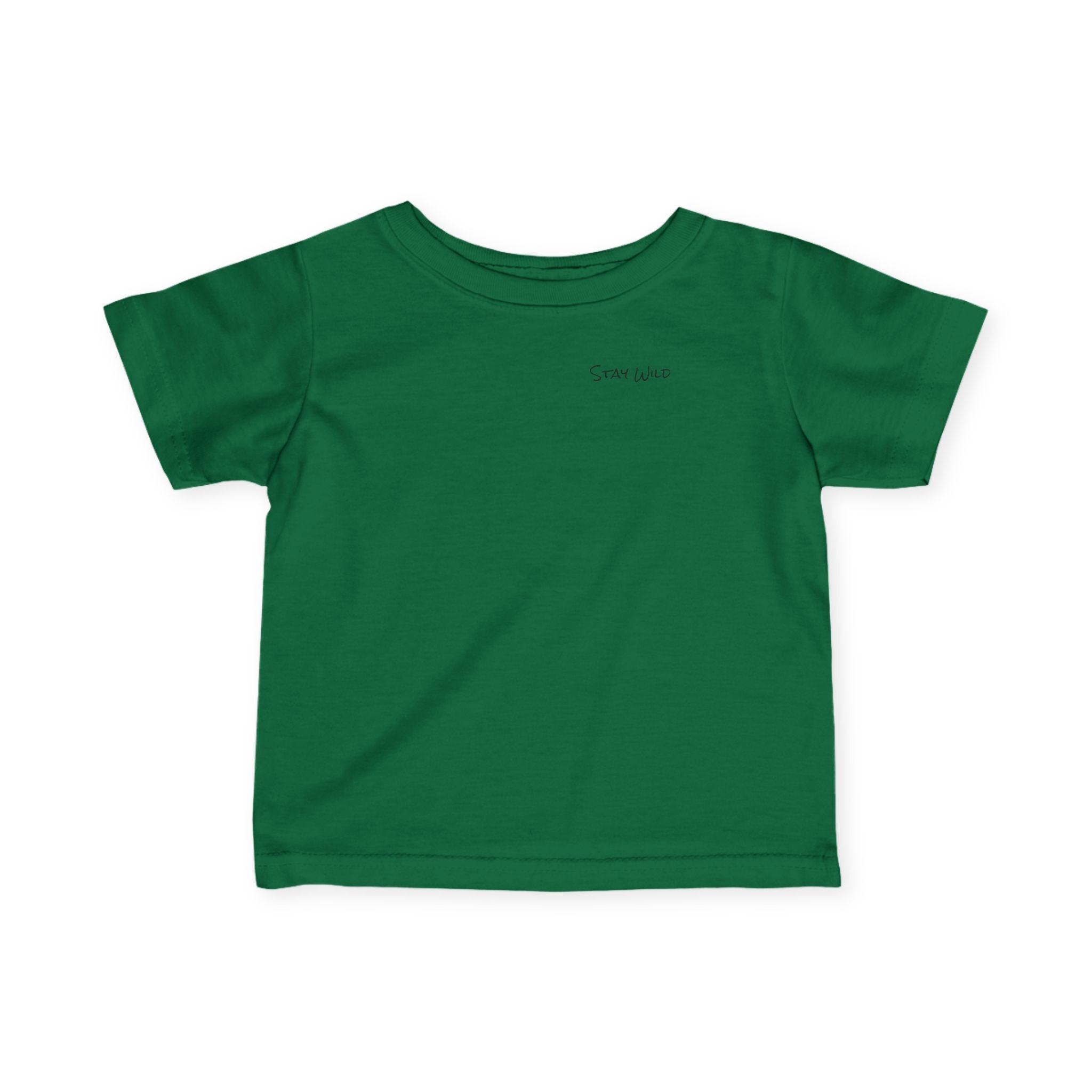 Infant (6M-24M)- "Stay Wild" (Front) "Walk. Run. Wakeboard." (Back)- In Black Writing