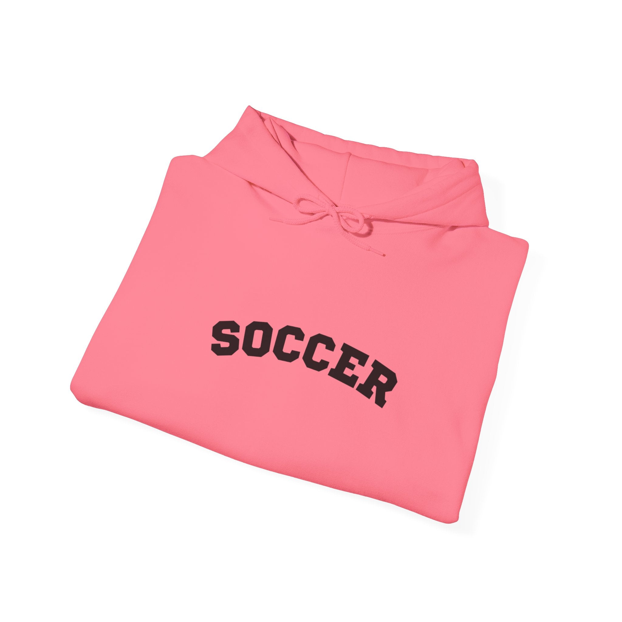 Adult Unisex Hoodie - "Soccer" -Choose Your Color-Cozy Sweatshirt for Fans or Parents, Unisex Sports Apparel, Perfect Gift for Game Day, Casual Wear for Athletes