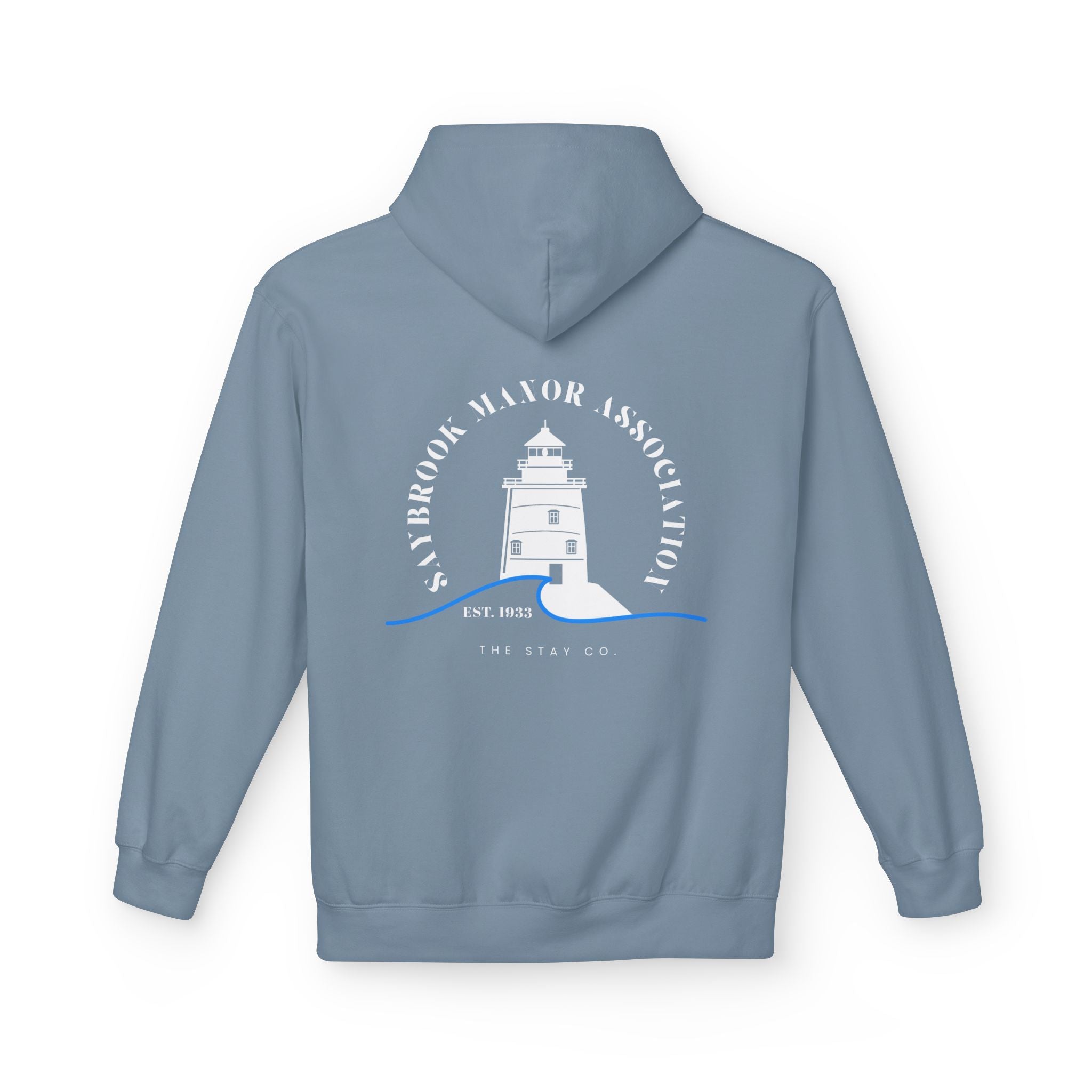 Saybrook Manor Association Hoodie (white)
