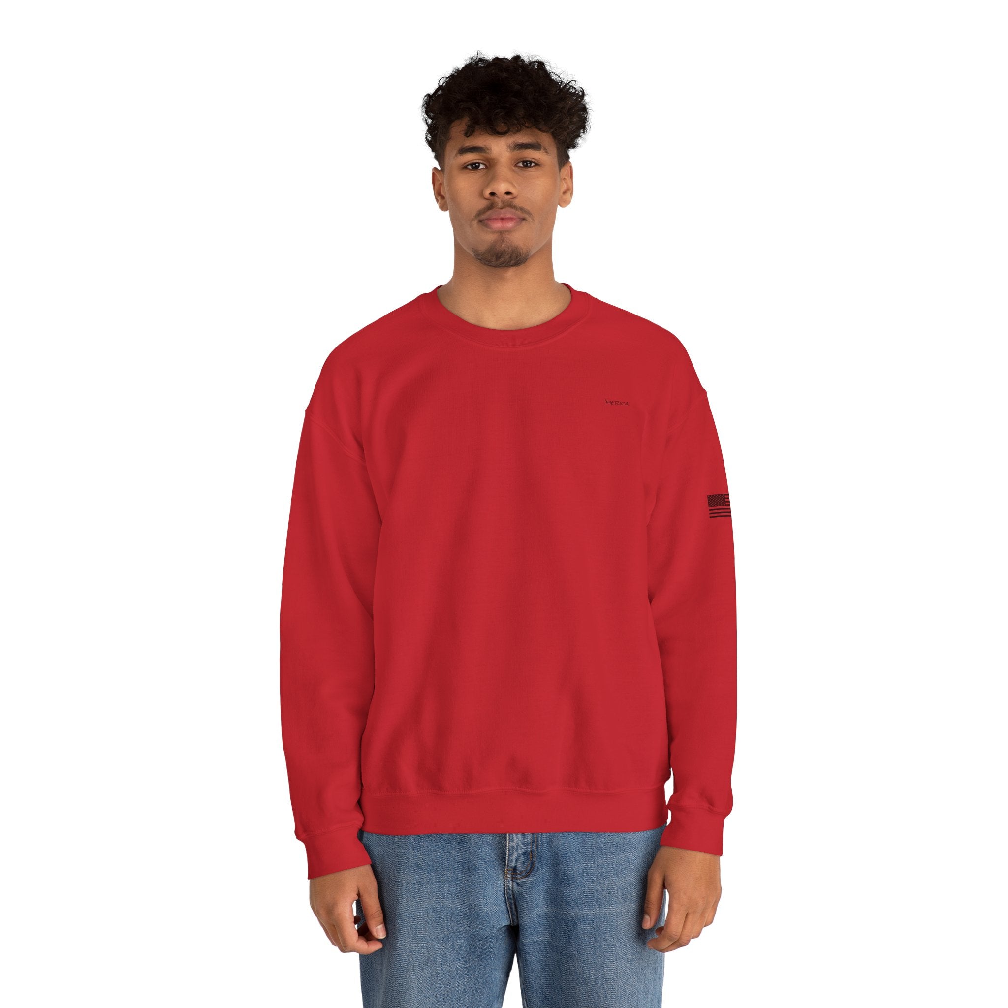 Firecracker Energy Only, 'Merica Crewneck Sweatshirt