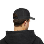 "White Sands Beach" - Snapback Trucker Cap - Perfect for Summer, Vacation, or Outdoor Events, Casual Style, Unisex Accessories, Gift Idea