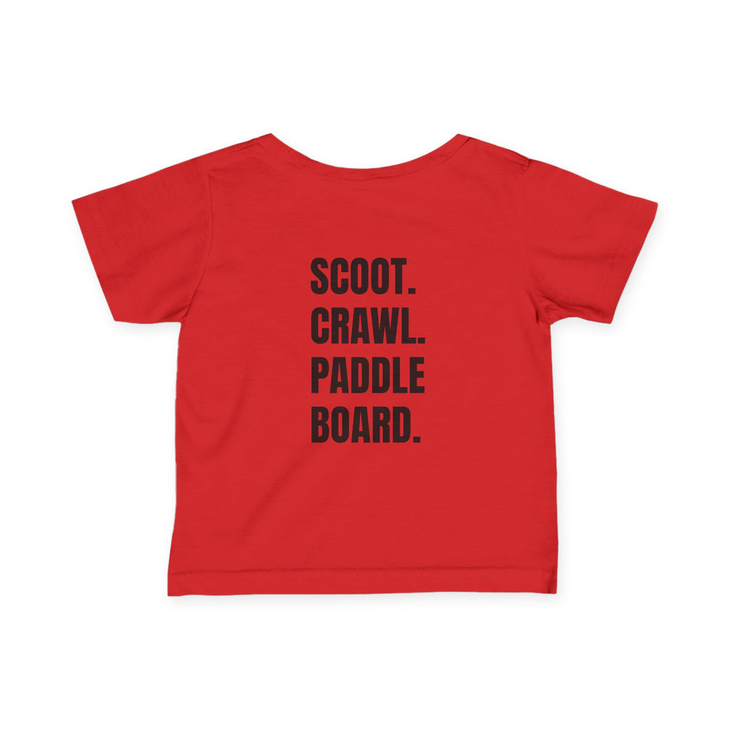 Infant (6M-24M)- "Stay Wild" (Front) "Scoot. Crawl. Paddleboard." (Back)