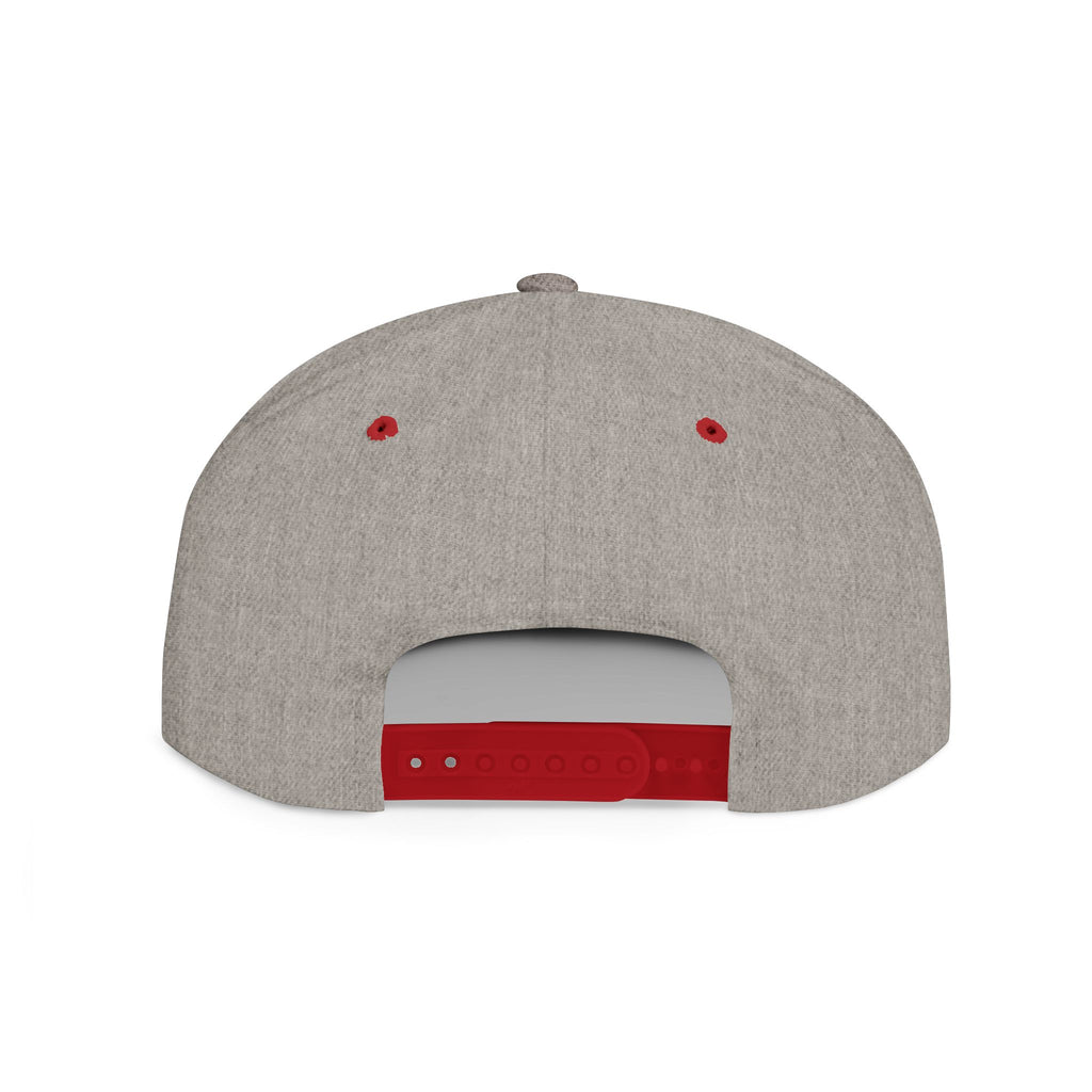 Embroidered Snackback Cap-"Candlewood"- In White Writing-Casual Hat, Outdoor Apparel, Summer Fashion, Gift for Him/Her, Festival Accessory