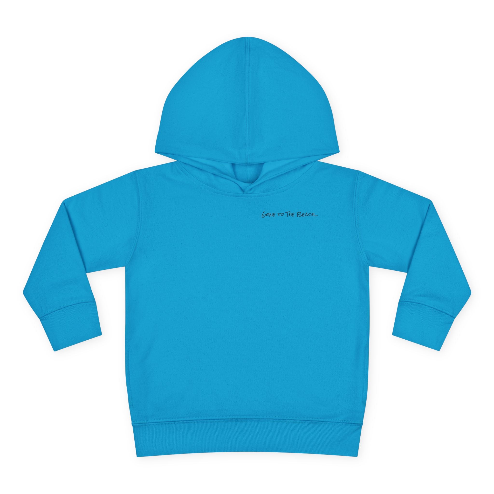 Toddler (2T-6T)- "Gone To The Beach" (Front) "Send Snax & Sunscreen, Old Saybrook, CT"- (Back)- Hoodie