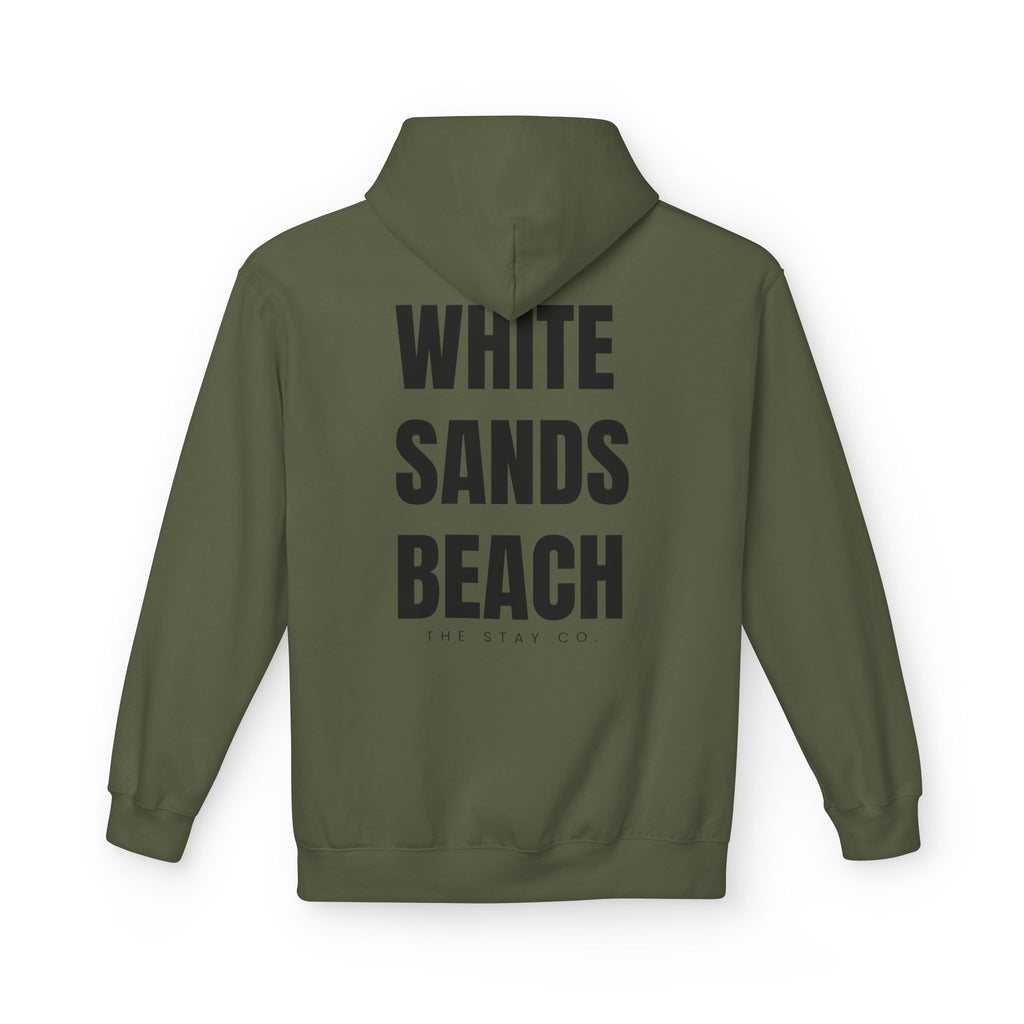 Adult- "Out Of Office" (Front) "White Sands Beach" (Back) - Hoodie