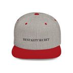 Embroidered Snackback Cap-"Best Kept Secret"- Casual Hat, Outdoor Apparel, Summer Fashion, Gift for Him/Her, Festival Accessory