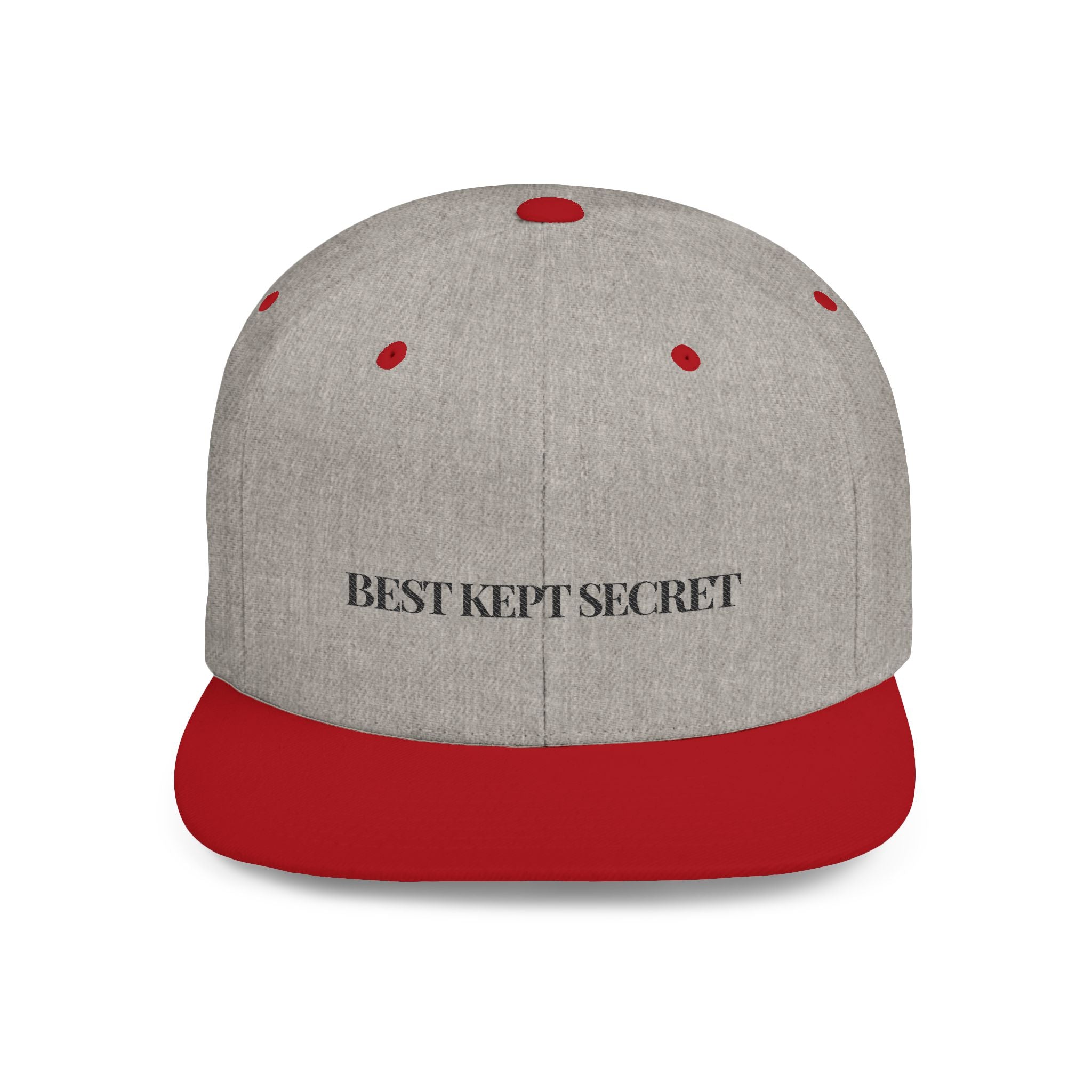 Embroidered Snackback Cap-"Best Kept Secret"- Casual Hat, Outdoor Apparel, Summer Fashion, Gift for Him/Her, Festival Accessory