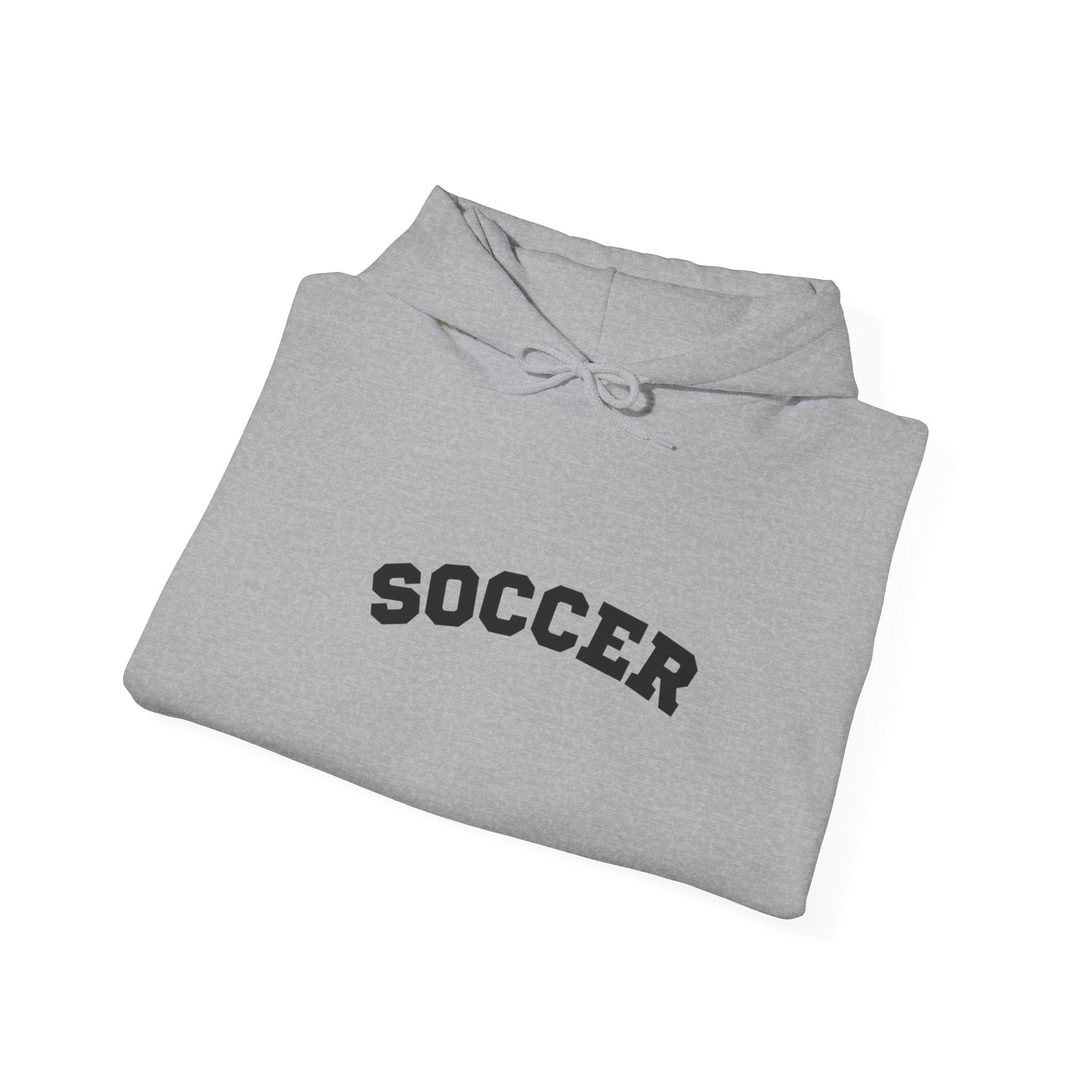 Adult Unisex Hoodie - "Soccer" -Choose Your Color-Cozy Sweatshirt for Fans or Parents, Unisex Sports Apparel, Perfect Gift for Game Day, Casual Wear for Athletes